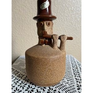 Vintage Unique Flute Player Royal Haegar Pottery Jug